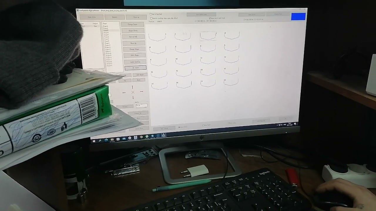 Программа шаблонной машины, машины программируемой строчки, программируемого стежка. смотреть онлайн