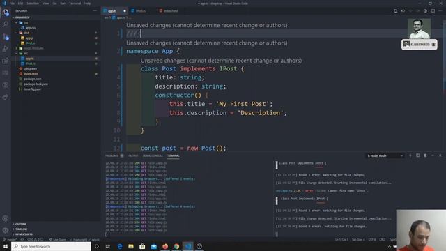 72. Implement Namespaces & Modules in the TypeScript. смотреть онлайн
