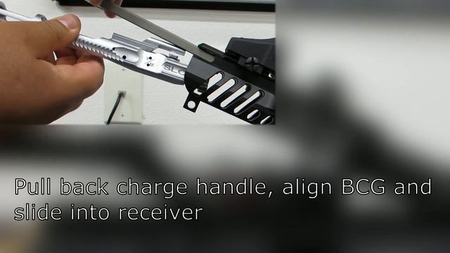 Young Manufactring Inc. SLC Super Light Carrier complete bolt carrier group (BCG) смотреть онлайн