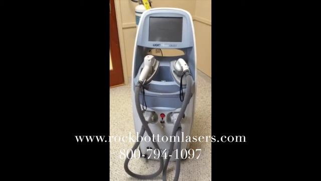 2009 Lumenis Lightsheer Duet with 2013 HS & ET Handpieces Low Pulses Laser For Sale смотреть онлайн