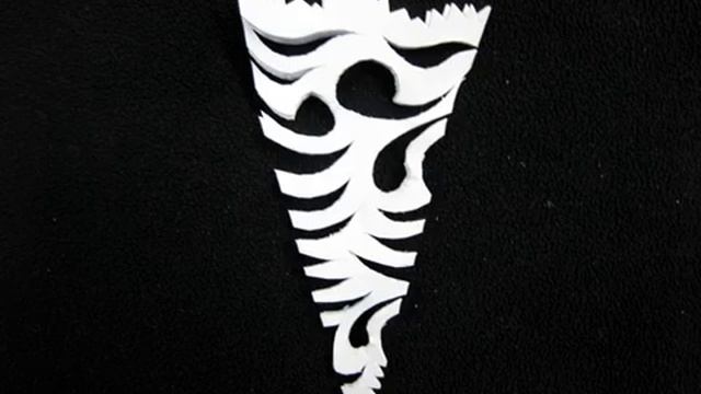 Шестиугольные новогодние снежинки: вырезаем легко и быстро. смотреть онлайн