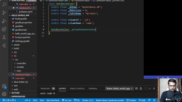 Day 41 | SQFLite Database | Initial Setup | Free Flutter Course | Newton School смотреть онлайн