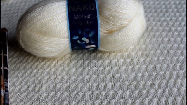 Вязание спицами: вяжу кардиган. Мои впечатления о пряже NAKO mohair Delicate смотреть онлайн