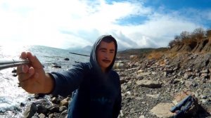 Крым.Алушта восточный пляж обзор.Какая сейчас погода осенью в Крыму.Какое черное море в Алуште