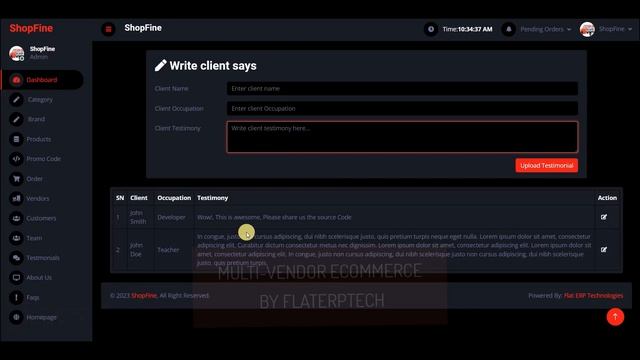 Complete Multi Vendor E-commerce Website In PHP & MYSQL with Source Code смотреть онлайн