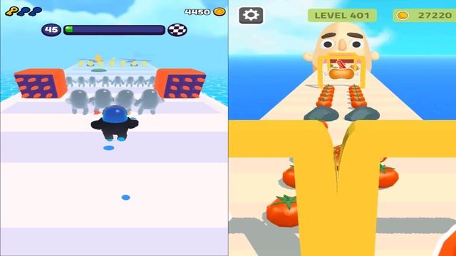 Satisfying Mobile Games 2023 - Join Blob Clash 3D, Sandwich Runner, Marble Run, Juice Run... смотреть онлайн