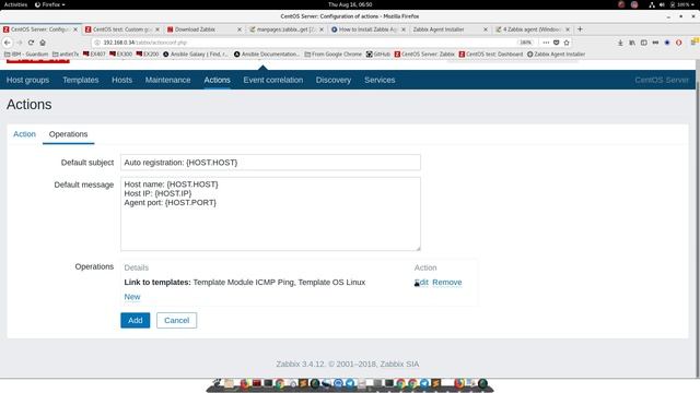 Agregando nuevo host a Zabbix utilizando host metadata смотреть онлайн