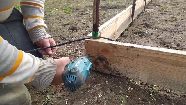 Теплица из арматуры. Часть 2. смотреть онлайн