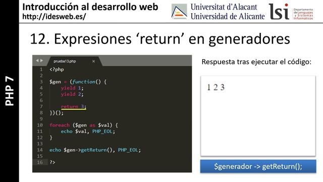 Novedades de PHP 7 (parte 2) смотреть онлайн
