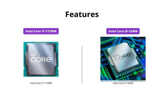 Intel Core i7-11700K vs i5-12400 Processor Comparison смотреть онлайн
