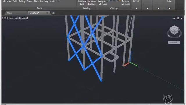 11 - Modifying Structure Profiles | AutoCAD Plant 3D 2016 Structural Modeling смотреть онлайн