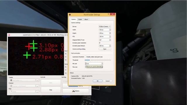 How to use an IR 3 point model with Opentrack смотреть онлайн