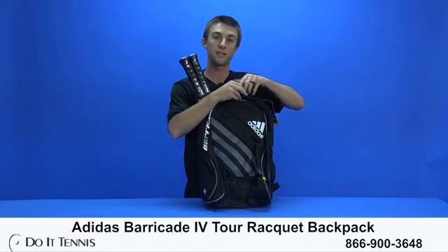 Adidas Barricade IV Tour Tennis Backpack смотреть онлайн