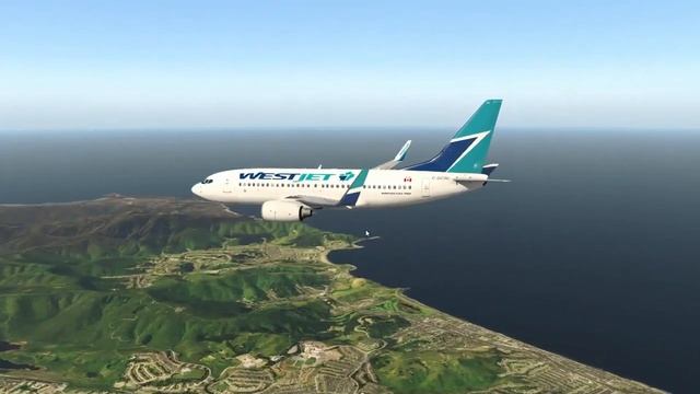 X-plane 11: 737-700 Ultimate test from CYYC to KSFO - Part 2 смотреть онлайн