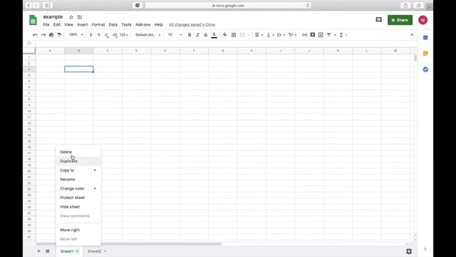 Adding New Tabs on Google Sheets смотреть онлайн