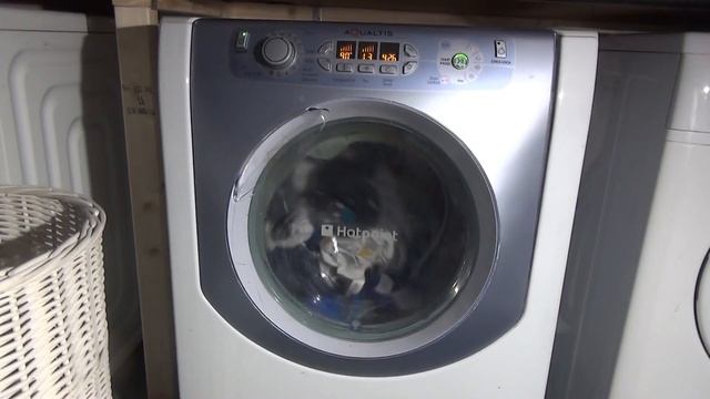 Hotpoint Aqualtis AQM8F49U : Cotton 90'c (Part 4) смотреть онлайн