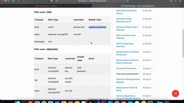#07 - Quis 1 | BELAJAR ORM HIBERNATE смотреть онлайн