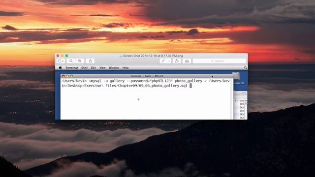 Loading a MySQL Dump file and Course Directory смотреть онлайн