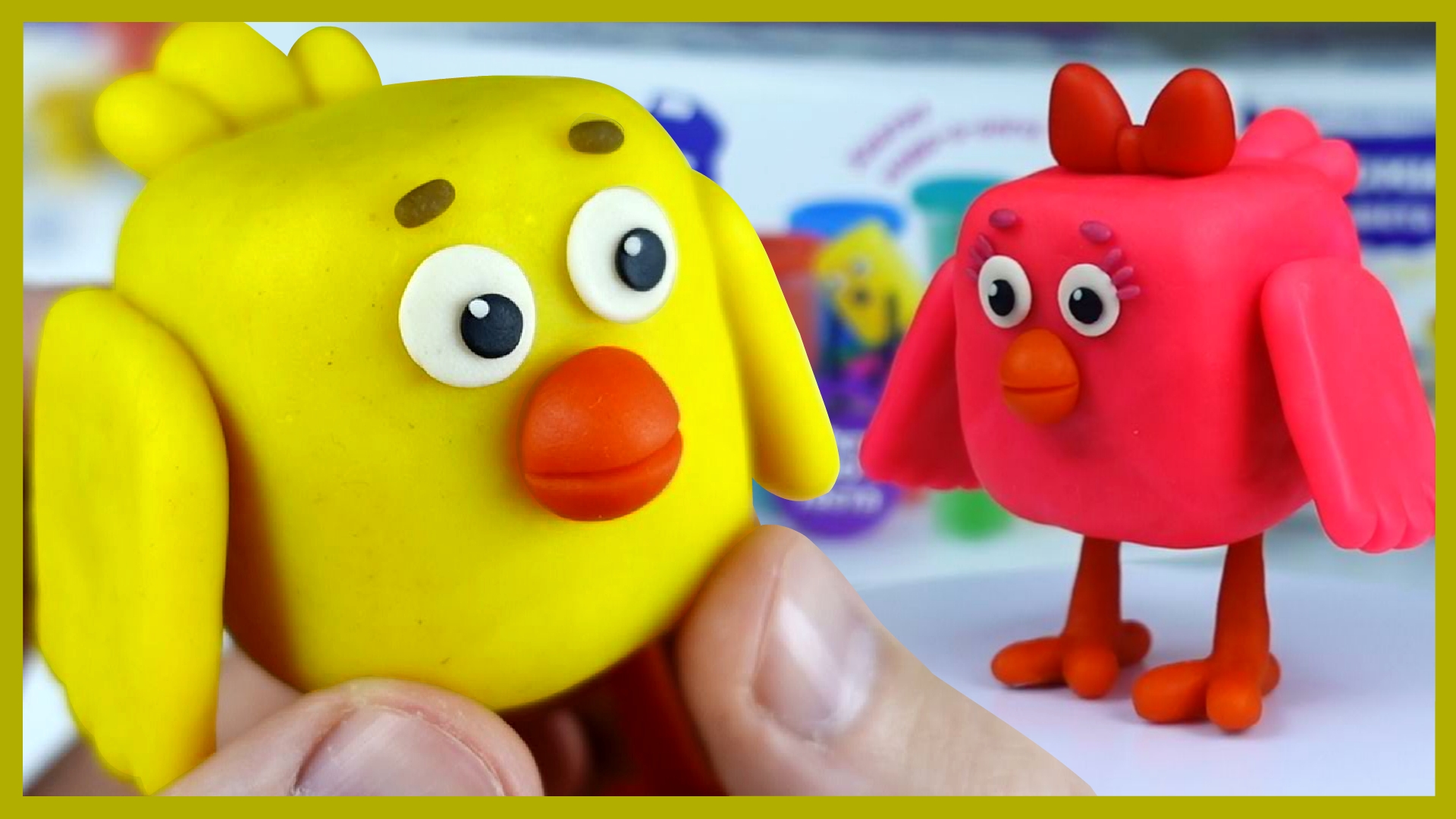 МИ-МИ-МИШКИ из пластилина Genio Kids. ЦЫПА и ЦЫПУША. Лепим Ми-ми-мишек. смотреть онлайн