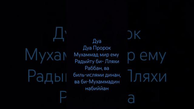 Дуа Пророк Мухаммад мир ему сказал |#quran #религия #islam смотреть онлайн
