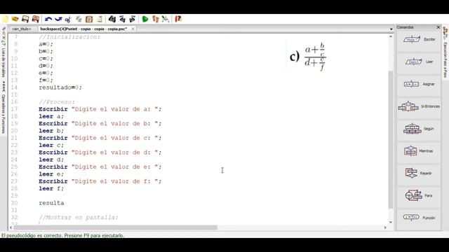 Como hacer expresiones parte 2 en Pseint || Ejercicio 04 смотреть онлайн