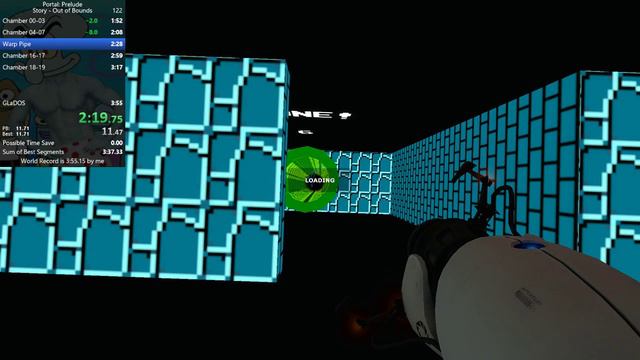 Portal: Prelude Any% Speedrun In 3:44 (Former World Record)