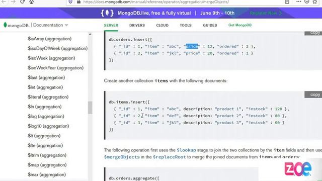 MERGE in MongoDB [UR] Module 3 Lecture 19 ZE - 252 смотреть онлайн