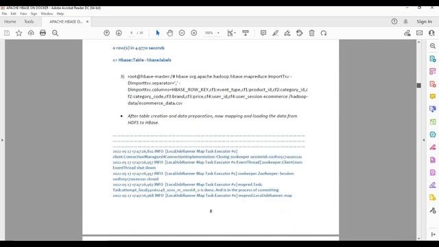 Playing with Apache HBase on Windows for Docker смотреть онлайн