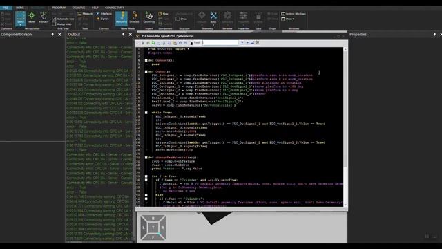 Part_4: PLC program (Siemens TIA V15) with Visual Components Pro смотреть онлайн