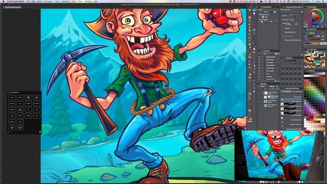 20 Clip Studio Paint (Manga Studio 5) Best Features that make it better than Adobe Photoshop смотреть онлайн