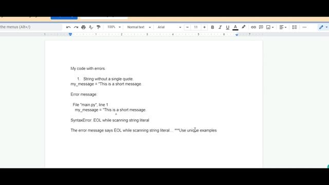 CS1101 Journal Unit 1_part 1 смотреть онлайн