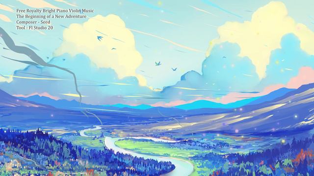 「fl studio 20 자작곡」무료, Royalty free Music [Emotional Beautiful Piano Violin] New Adventure смотреть онлайн