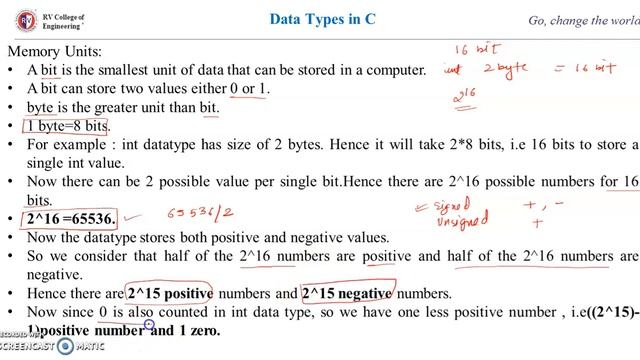 How to find the range of data type in C смотреть онлайн