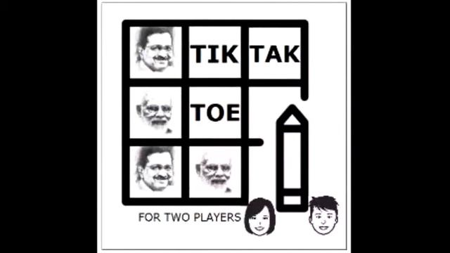 Modi-Kejriwal Tik Tak Toe Game (Play Store) смотреть онлайн
