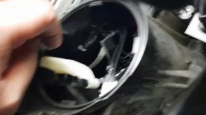 Замена лампы подсветки поворотов ГЛК рестайл