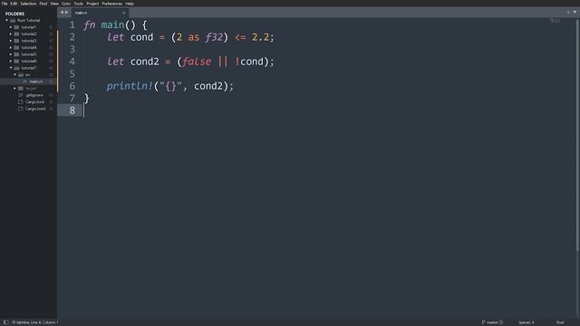 Rust Tutorial #7 - Conditions and Control Flow (if/else if/else) смотреть онлайн