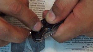 Кнопочный нож из Китая  РАЗБОРКА И СБОРКА