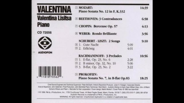 Valentina Lisitsa plays Rachmaninoff Prelude Op.23 #2 смотреть онлайн