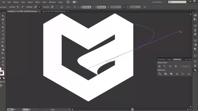 Professional Logo Design - Adobe Illustrator cs6 (Crease) смотреть онлайн