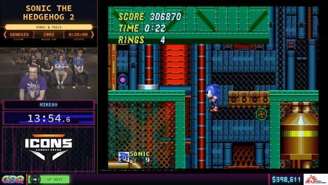Sonic the Hedgehog 2 Speedrun by Mike89 in 23:37 - SGDQ2018 смотреть онлайн