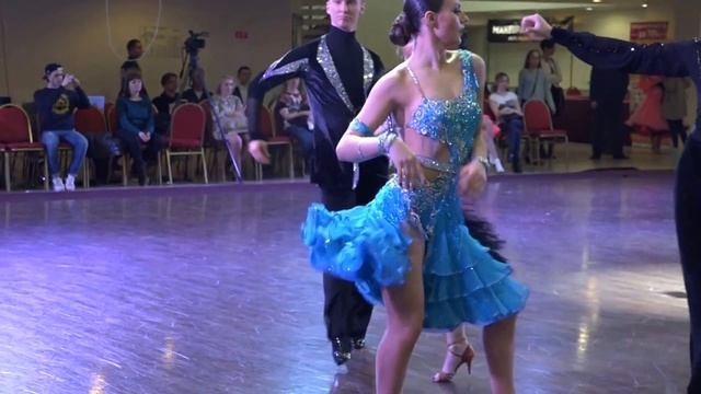 Любимов Андрей Трауберг Анастасия ча-ча-ча 16.04.16-Saint-Petersburg-Open2016 смотреть онлайн