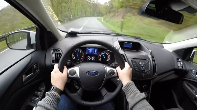 Ford Kuga 1.5 EcoBoost (2017) | POV Country Road Drive (Part 1) смотреть онлайн