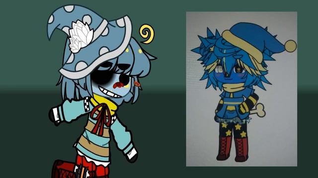 idk dhmis teacher's react to their gacha life desings i made on my tablet- смотреть онлайн