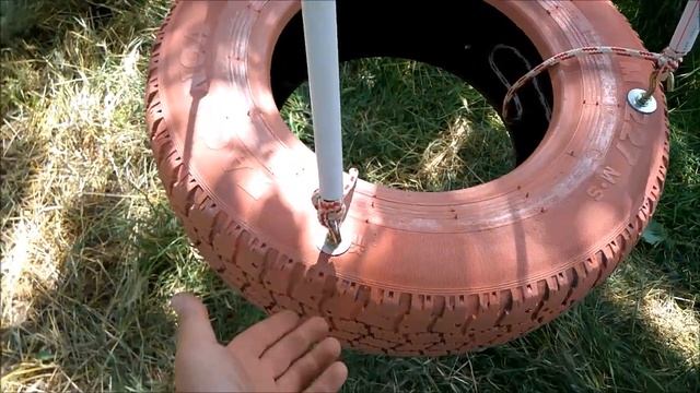 Сделай сам - детские качели из автомобильной покрышки/ блог Маши/Новая Жизнь смотреть онлайн