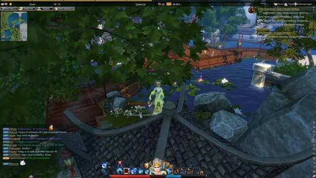 Swordsman online. Бег по воде и планирование в воздухе. Госпожа Дунфан. Полет орла, потерянная игла смотреть онлайн