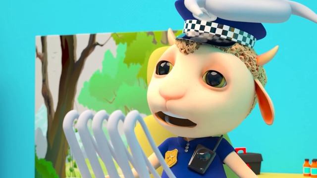 Super Rescue Team - Firefighter, Policeman and Ambulance | Сartoon for kids | Dolly and Friends смотреть онлайн