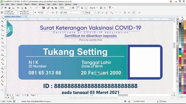 template sertifikat vaksin смотреть онлайн