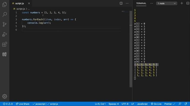 forEach Array Method | JavaScript Tutorial смотреть онлайн