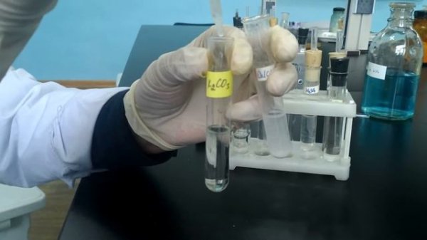 K2CO3+CH3COOH, CO2+Ca(OH)2