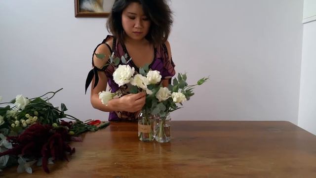 DIY Double Flower Jar Arrangement смотреть онлайн